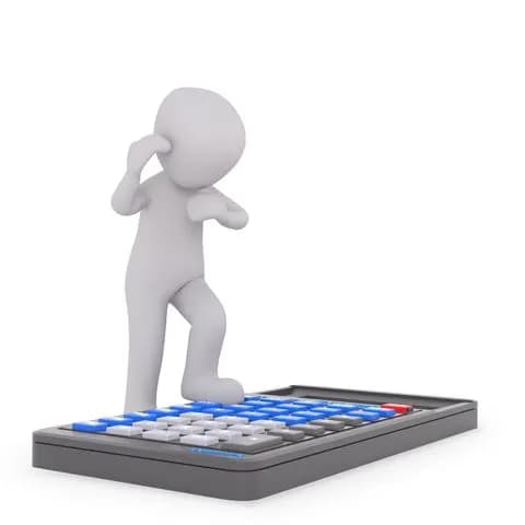 operating the calculator