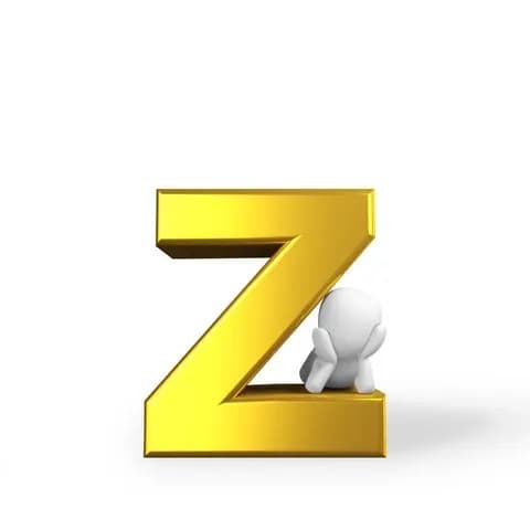 lower case z