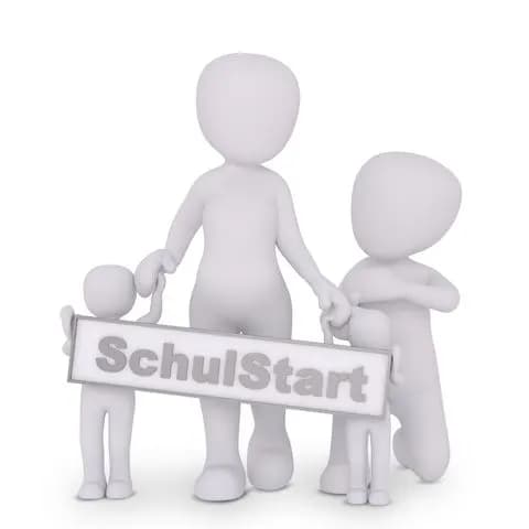 parents bring their children to the firs