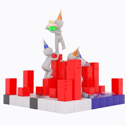 celebrate birthday on a game board
