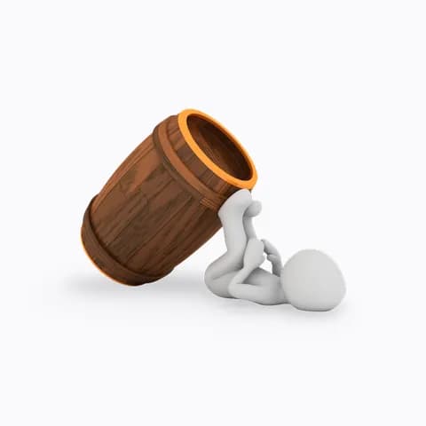 do freeletics with a wine barrel