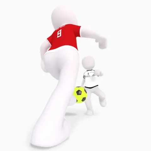 fooball situations on a football game 22